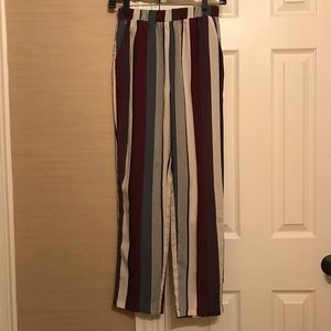 Striped Trouser Pants